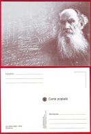 Moldova, Postcard, Lev Tolstoi - Russian Writer, 2008 - Moldavië