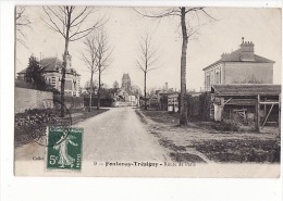 Carte 1907 FONTENAY TRESIGNY / ROUTE DE PARIS - Fontenay Tresigny
