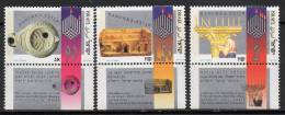 Israel - 1993 - Yvert : 1227 à 1229 ** - Avec TABs, Etat Luxe - Unused Stamps (with Tabs)