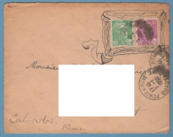 GANDON POINTE A PITRE 7/1/1950 - Briefe U. Dokumente