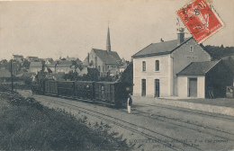 FONDETTES - La Gare Du C.F.D. - Vue Intérieure , Train - Fondettes
