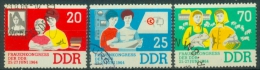 DDR 1964 / MiNr. 1030 - 1032  O / Used   (j262) - Usados