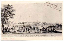 CP, 82, Vue De La Ville De MONTAUBAN, Prise Du Cours Foulcaut, Dos Simple, Ecrite - Montauban