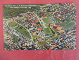 Cincinnati,OH--Aerial View Of The University Of Cincinnati--not Mailed--PJ 248 - Autres & Non Classés