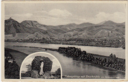 Sienbengebirge Mit Drachenfels Von Rolandseck Aus - Remagen