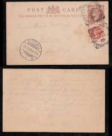 Great Britain 1896 Uprated Stationery Paddincton To Zittau Germany - Covers & Documents