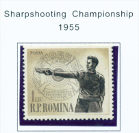 ROMANIA - 1955 Sharpshooting Unmounted Mint - Neufs