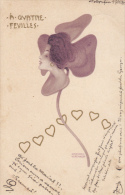 CPA RAPHAEL KIRCHNER- WOMAN IN A FLOWER - Kirchner, Raphael