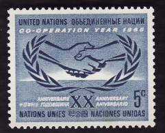 Nations Unies New York   1965 -  Y&T  139  - Neuf* - Ungebraucht