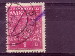 COAT OF ARMS-1 DIN-T II-PORTO-POSTMARK-TESLIC- BOSNIA AND HERZEGOVINA-YUGOSLAVIA-1931 - Segnatasse