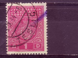 COAT OF ARMS-1 DIN-T II-PORTO-POSTMARK-TESLIC- BOSNIA AND HERZEGOVINA-YUGOSLAVIA-1931 - Portomarken