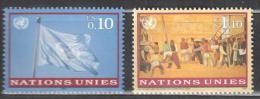 UN Geneva 1997 Art Fresco  Michel 303-304 MNH (**). - Nuovi