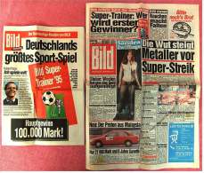 BILD-Zeitung Vom 16. Februar 1995 : Helge Schneider Ganz Privat  -  Seles Trifft Den Messerstecher - Other & Unclassified