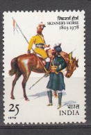 INDIA, 1978,  175th Anniversary Of Skinners Horse, Cavalry Regiment, Military, MNH, (**) - Unused Stamps