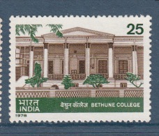 INDIA, 1978,  Centenary Of Bethune College,  MNH, (**) - Unused Stamps