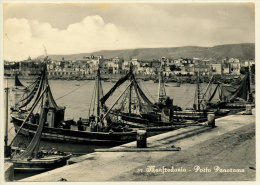 MANFREDONIA (FOGGIA) PORTO E PANORAMA 1957 - Manfredonia