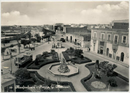 MANFREDONIA (FOGGIA) PIAZZA G .MARCONI 1957 - Manfredonia