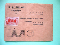 French West Africa - Senegal 1949 Cover To France - Djenne Mosque - Sudan - Covers & Documents