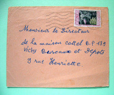 French West Africa - Senegal 1959 Cover To France - Fruits Banana - Briefe U. Dokumente