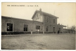 Carte Postale Ancienne Bourg La Reine - La Gare - Chemin De Fer - Bourg La Reine