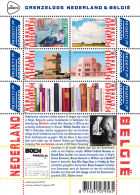 Nederland  2013  GRENZELOOS NEDERLAND BELGIE  LITERATUUR  VEL Postfris/mnh/neuf - Unused Stamps