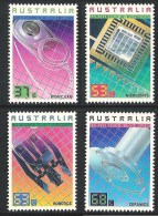 1987 Australia -  Achievements In Technology 4v., Robotics,ceramics,microch Ips,bionic Ear, Michel 1051/54 - MNH - Informatik