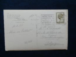 36/133     CP  TO BELG.  1957 - Cartas & Documentos