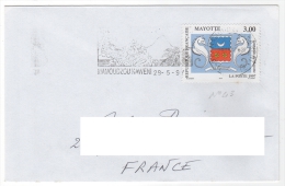 Yv 43 FL MAMOUDZOU 29/5/1997 > FRANCE - Storia Postale