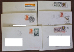 LOT 6 LETTRES  CAYENNE ET MARIPASOULAS > FRANCE Dt 4 Pour ORBEC - Briefe U. Dokumente