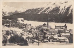 CPA ST MORITZ- MOUNTAIN RESORT, PANORAMA, SKI - Autres & Non Classés