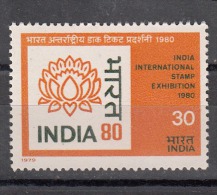 INDIA, 1979,   India 80, International Stamp Exhibition, New Delhi, 1st Issue,    MNH, (**) - Neufs