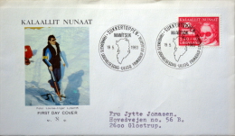 Greenland 1983  Visually Disabled People   MiNr.142  FDC ( Lot KS ) - FDC