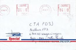 DRC RD Congo 2008 Matadi 1 FRAMA ZAIRE Cover - Cartas & Documentos