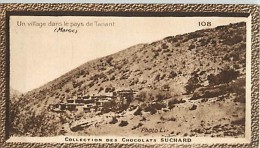 CHOCOLAT SUCHARD : IMAGE N° 108 . UN VILLAGE DANS LE PAYS DE TANANT . MAROC . - Suchard