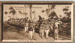 CHOCOLAT SUCHARD : IMAGE N° 119 . UN TRAIN DE BANANES . GUINEE . - Suchard