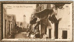 CHOCOLAT SUCHARD : IMAGE N° 75 . LA RUE DES FORGERONS . TUNISIE . - Suchard