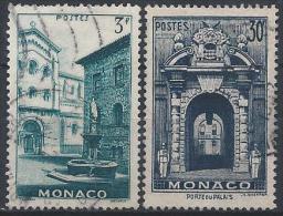 Monaco N° 369-370  Obl. - Oblitérés