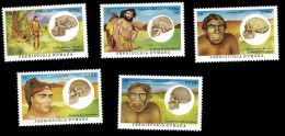 CUBA LES HOMMES PRÉHISTORIQUES (Yvert N° 3675/80) MNH ** Neuf Sans Charniere - Prehistory