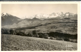 CPA 74  Bonne Sur Menoge - La Chaine Des Alpes Et Le Môle - Bonne