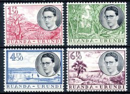 Ruanda-Urundi   196 - 199   XX   ---   MNH   Impeccable - Nuevos