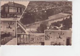 95.011 / MERIEL - Hotel De La Gare Cpsm - Meriel