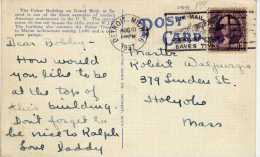 746- Postal  Aérea, Detroit 1937 Estados Unidos - Lettres & Documents