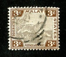744x)  Fed.States Malay 1904- SG # 32a  Used  Catalogue £ 1.75 - Federated Malay States