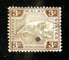 745x)  Fed.States Malay 1904- SG # 32a  Used  Catalogue £ 1.75 - Federated Malay States