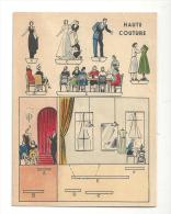 Découpis Offert Par PHOSCAO Exquis Déjeuner Haute Couture Des Années 1950 - Andere & Zonder Classificatie