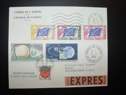 18.9.1963  STRASBOURG CONSEIL EUROPE COUNCIL OF EUROPE EUROPARAT - Cartas & Documentos