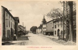 POUXEUX  Avenue De La Gare - Pouxeux Eloyes