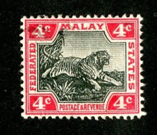 775x)  Fed.States Malay 1904- SG # 36c  Used  Catalogue £ 2.50 - Federated Malay States