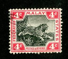 776x)  Fed.States Malay 1904- SG # 36c  Used  Catalogue £ 2.50 - Federated Malay States