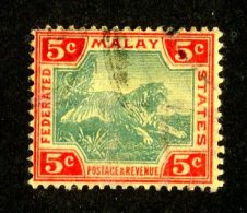 783x)  Fed.States Malay 1906- SG # 39  Used  Catalogue £ 3.00 - Federated Malay States